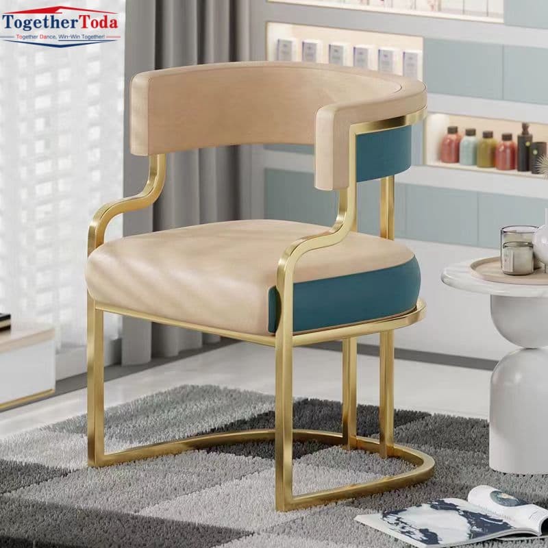 Arm Chair Upholstered Dining Chairs factory