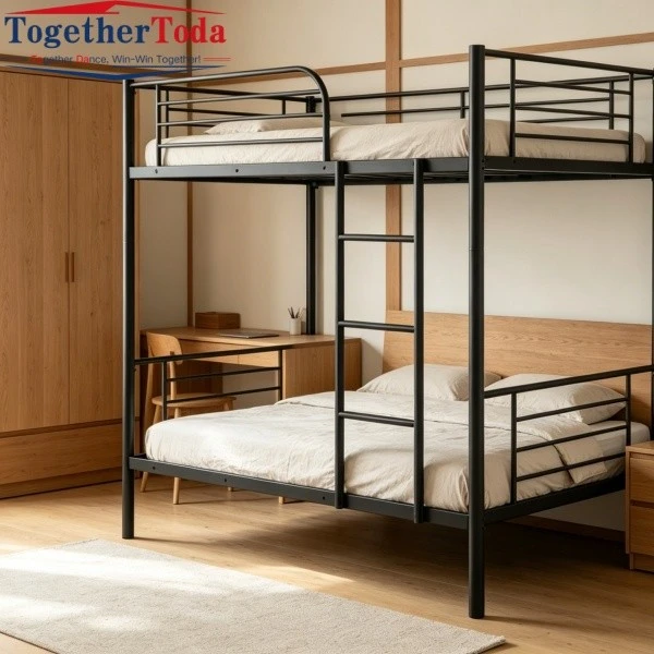 Dormitory Double Decker Bed Bedroom Scene Display