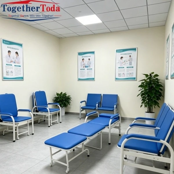 Hospital Folding Bed in Waiting Area
