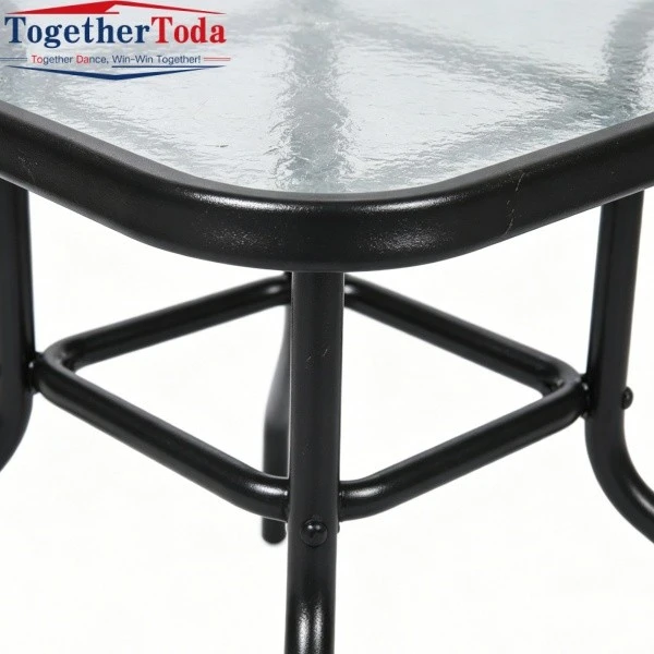 Lightweight Garden Table Detail View
