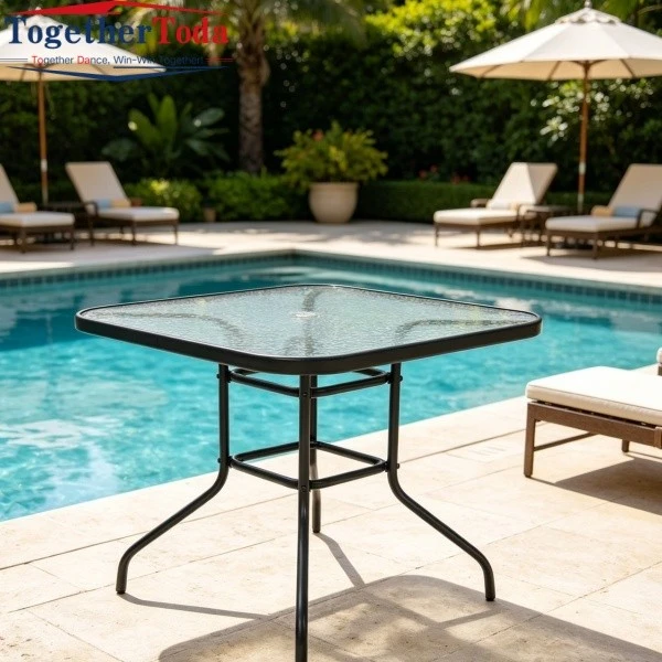 Lightweight Garden Table Poolside Side Table