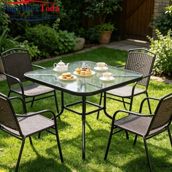 Lightweight Garden Table Garden Dining Set