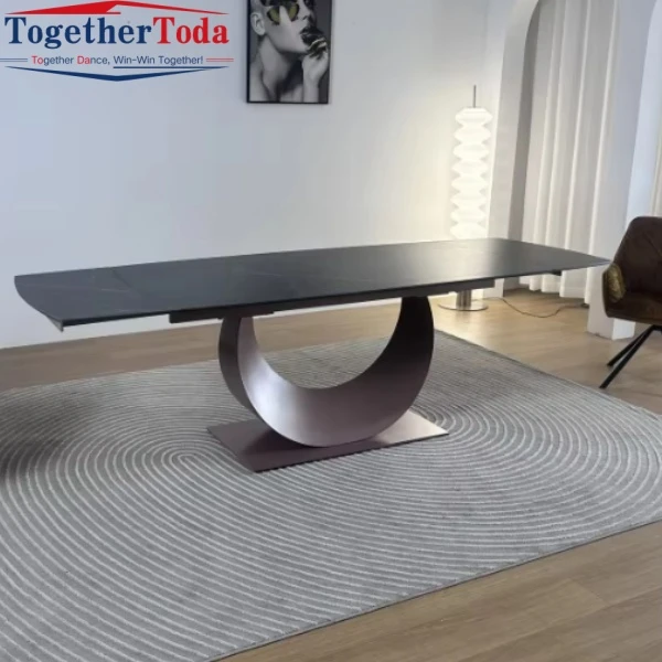 Minimalist Marble Dining Table