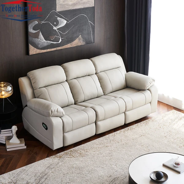 Space Saving Modern Theater Seating For Family Media Room