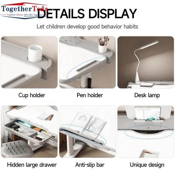 Portable Modular Classroom Desk Chair Set