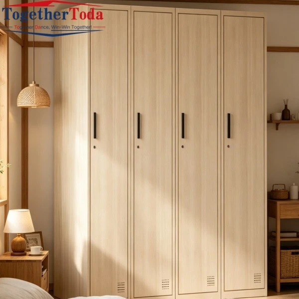 Real Wood Fitted Wardrobes Japanese Style Bedroom Showcase