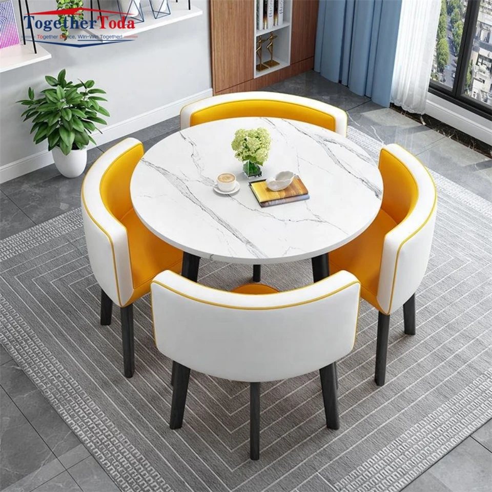 Round Modern Dining Table For 4 suppliers