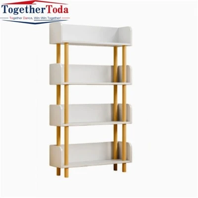 Wooden Bookshelf for Living Room