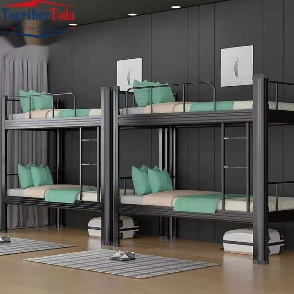 Dorm steel tube bunk beds